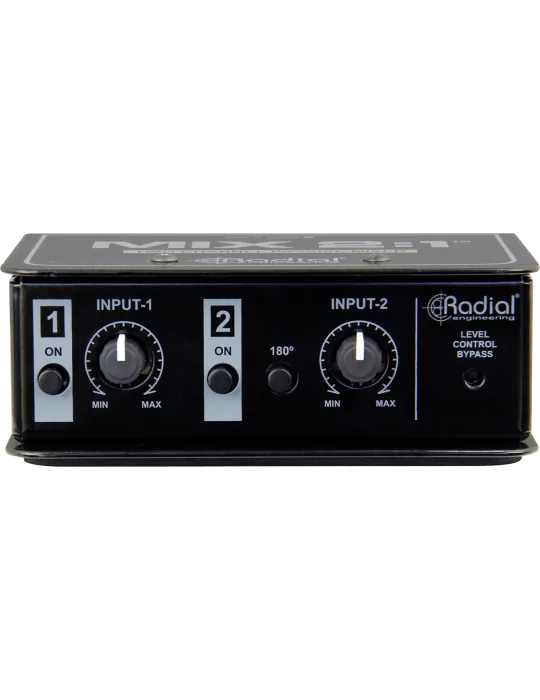  RADIAL ENGINEERING MIX2.1 Mixers - 2 channel summing mixer|MusicGoodDeal 