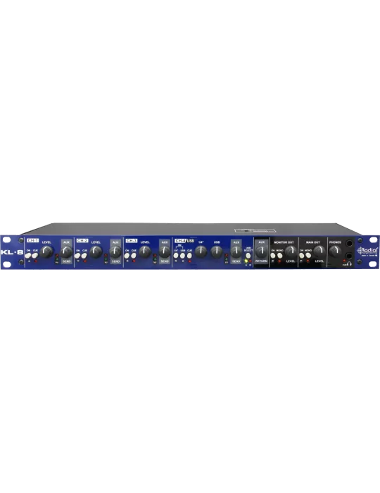 RADIAL ENGINEERING KL8 Bastidores - Estación de mezcla de teclados para montaje en bastidor|MusicGoodDeal 