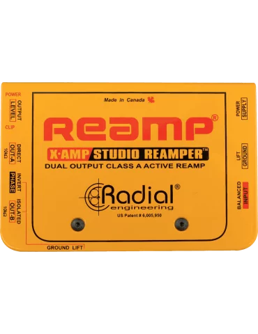  RADIAL ENGINEERING X-AMP Direct Boxes - Active Reamper|MusicGoodDeal  2