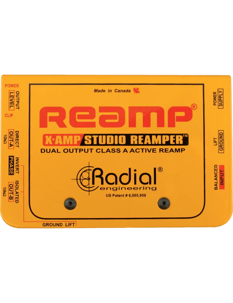  RADIAL ENGINEERING X-AMP Direct Boxes - Active Reamper|MusicGoodDeal 