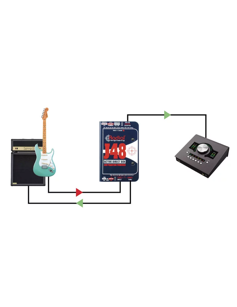  RADIAL ENGINEERING X-AMP Direct Boxes - Active Reamper|MusicGoodDeal 