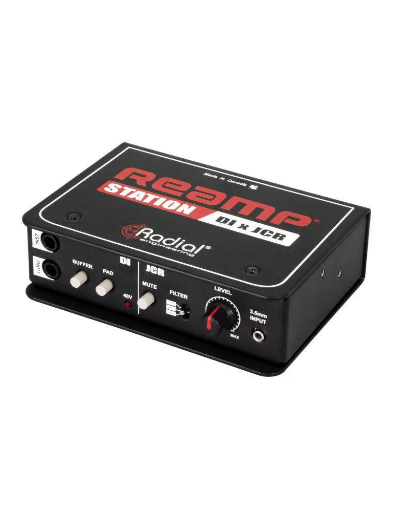 RADIAL ENGINEERING REAMP-STATION Direct boxes - Passive reamp box + JCR|MusicGoodDeal 