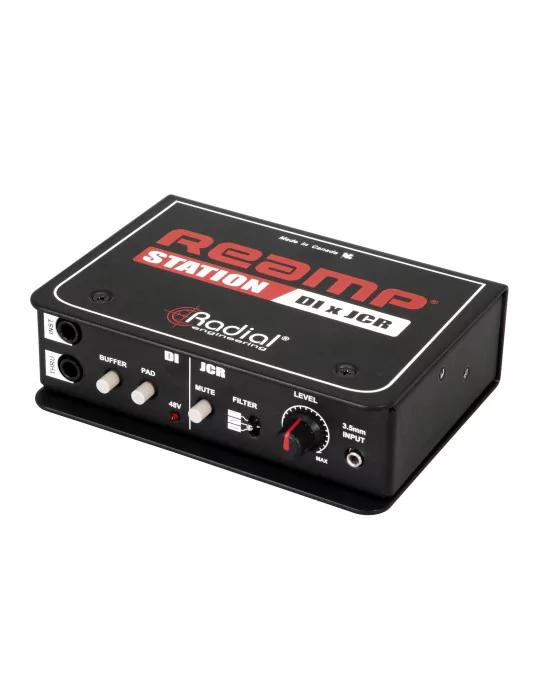  RADIAL ENGINEERING REAMP-STATION Direct boxes - Passive reamp box + JCR|MusicGoodDeal 
