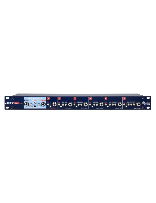  RADIAL ENGINEERING JD7 Racks - Rack reamp 2 in 7 out|MusicGoodDeal 