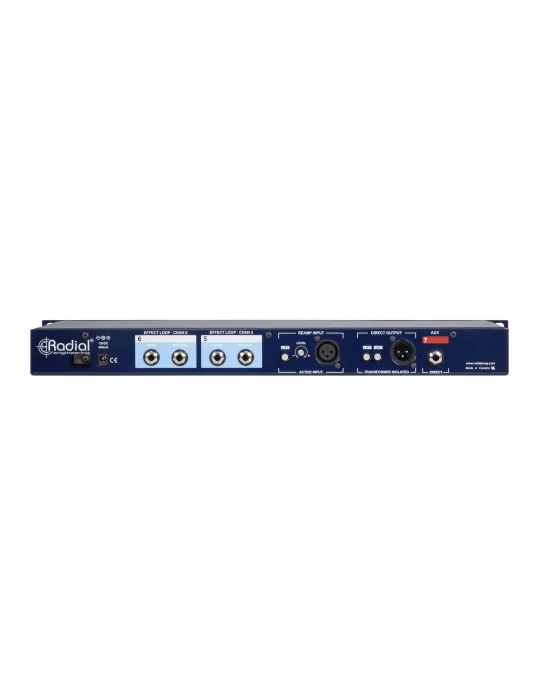  RADIAL ENGINEERING JD7 Racks - Rack reamp 2 in 7 out|MusicGoodDeal 