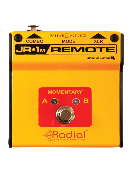  RADIAL ENGINEERING JR1M Pedales - Conmutador momentáneo|MusicGoodDeal 