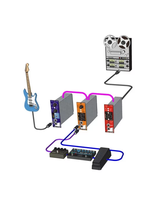  RADIAL ENGINEERING EXTC Módulos - Interfaz de efectos para guitarra|MusicGoodDeal 