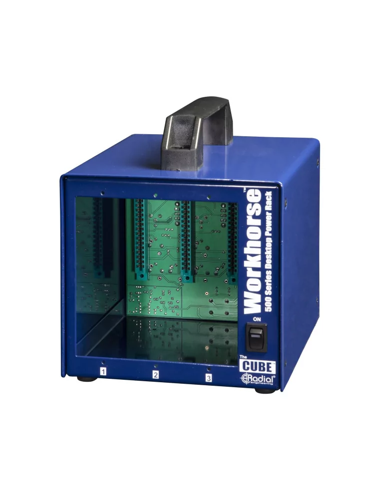  RADIAL ENGINEERING CUBE Power racks - 3 module enclosure|MusicGoodDeal 