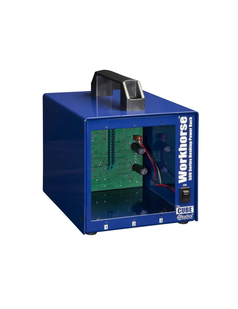 RADIAL ENGINEERING CUBE Power racks - 3 module enclosure|MusicGoodDeal 
