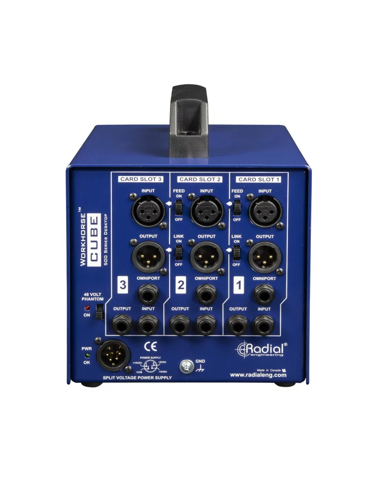  RADIAL ENGINEERING CUBE Power racks - 3 module enclosure|MusicGoodDeal 