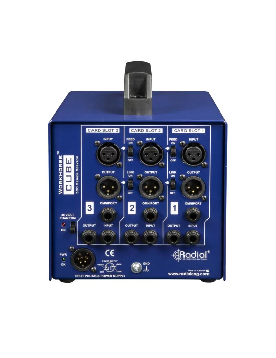  RADIAL ENGINEERING CUBE Power racks - 3 module enclosure|MusicGoodDeal 