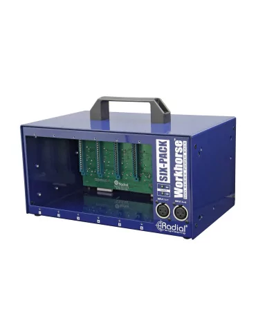  RADIAL ENGINEERING SIXPACK Power racks - Lunchbox 6 modules|MusicGoodDeal 
