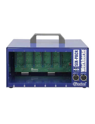  RADIAL ENGINEERING SIXPACK Power racks - Lunchbox 6 modules|MusicGoodDeal  2