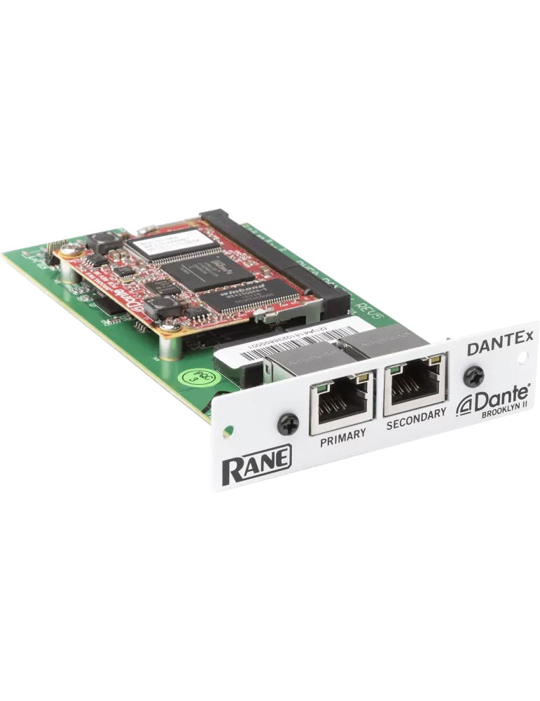  RANE COMMERCIAL DANTEX Accesorios - Tarjeta DANTEx para el terminal 1010x|MusicGoodDeal 