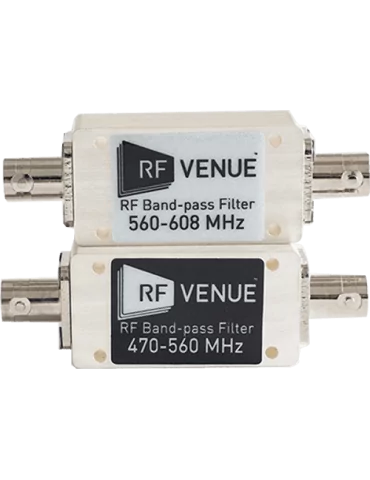  RF VENUE RFV-BPF470T560 Filtro pasabanda de 470-560MHz|MusicGoodDeal 