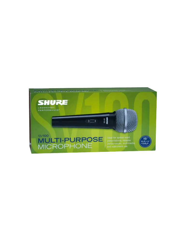  SHURE SV100A Voz - Cardioide versátil|MusicGoodDeal 