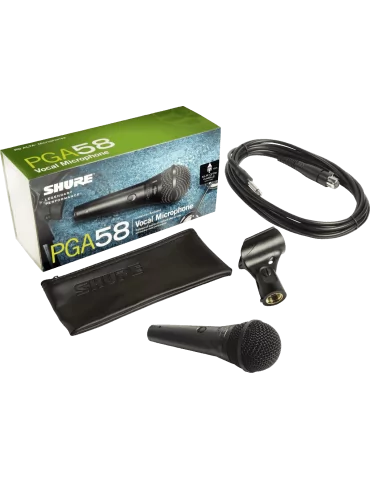  SHURE PGA58-QTR Voz - Jack dinámico cardioide|MusicGoodDeal  2