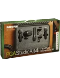  SHURE PGASTUDIOKIT4 Instrumentos - Kit de micrófonos de estudio PGA52, 57, 181 (x2)|MusicGoodDeal 