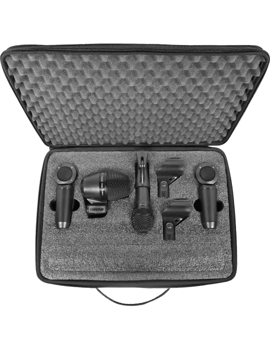  SHURE PGASTUDIOKIT4 Instrumente - Set mit 4 Studiomikrofonen PGA52, 57, 181 (x2)|MusicGoodDeal 