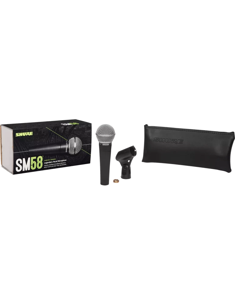 Shure SM58 Micrófono vocal dinámico cardioide|MusicGoodDeal