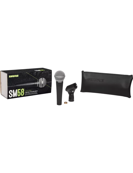 Shure SM58 Micrófono vocal dinámico cardioide|MusicGoodDeal