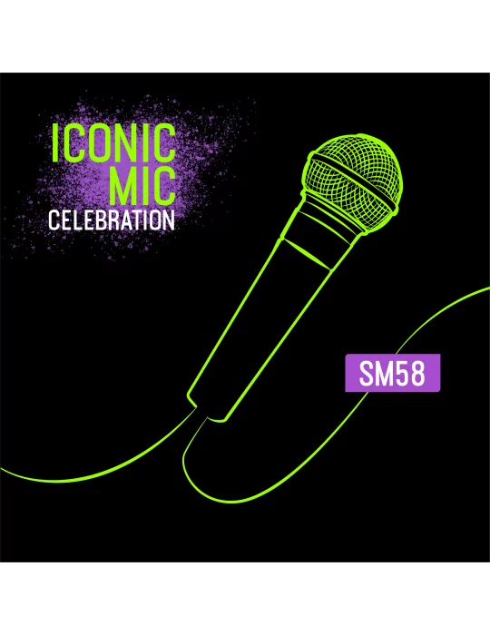 Shure SM58 Micrófono vocal dinámico cardioide|MusicGoodDeal