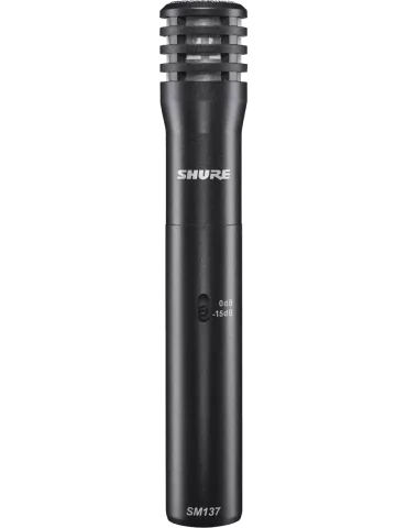  SHURE SM137 Instruments - Cardioid condenser microphone|MusicGoodDeal 