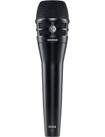  SHURE KSM8-B Dualdyne Cardioid Voice Microphone Black|MusicGoodDeal 