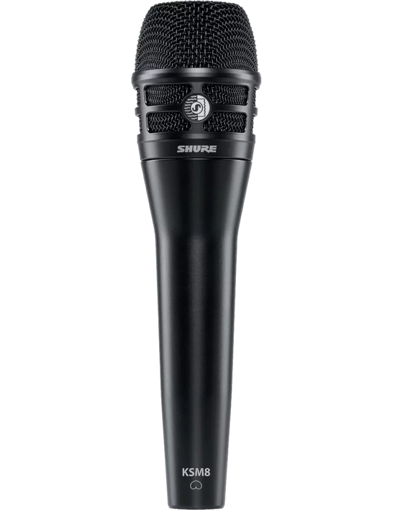  SHURE KSM8-B Micrófono vocal cardioide Dualdyne Negro|MusicGoodDeal 