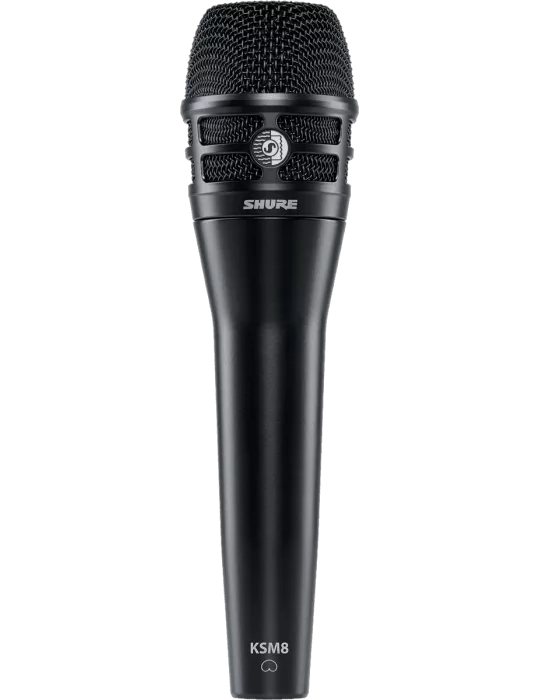  SHURE KSM8-B Micrófono vocal cardioide Dualdyne Negro|MusicGoodDeal 