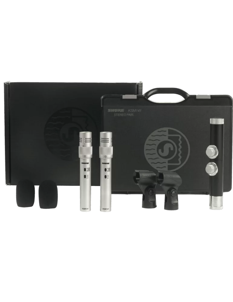  SHURE KSM141SLSTEREO 2 pares de KSM141SL|MusicGoodDeal 