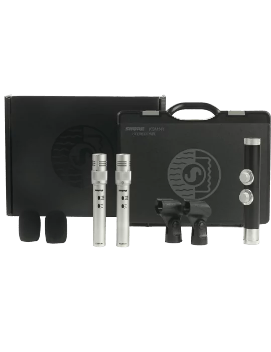  SHURE KSM141SLSTEREO 2 pares de KSM141SL|MusicGoodDeal 
