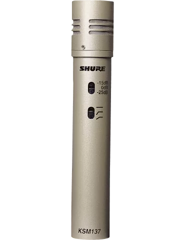  SHURE KSM137-SL Static cardioid instruments|MusicGoodDeal 