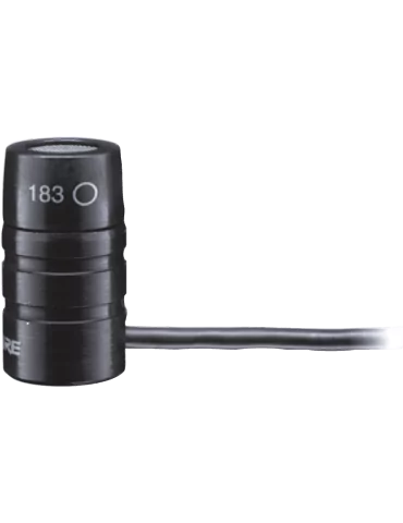  SHURE MX183 Omni static tie microphone|MusicGoodDeal 