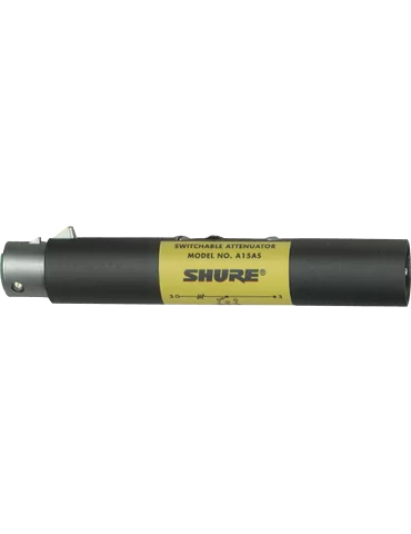  SHURE A15AS Adapters - Microphone attenuator|MusicGoodDeal 