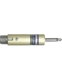  SHURE A85F Adaptadores - Transfo XLR hembra In - Jack macho Out|MusicGoodDeal 