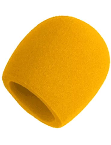  SHURE A58WS-YEL Caps - Yellow For Microphones Type SM 58|MusicGoodDeal 