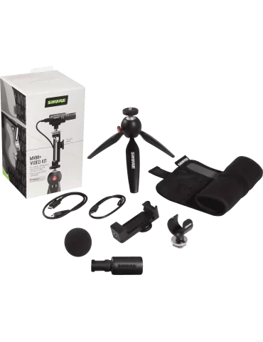  SHURE MV88+DIG-VIDKIT Nomad - MV88+ video kit with tripod|MusicGoodDeal 