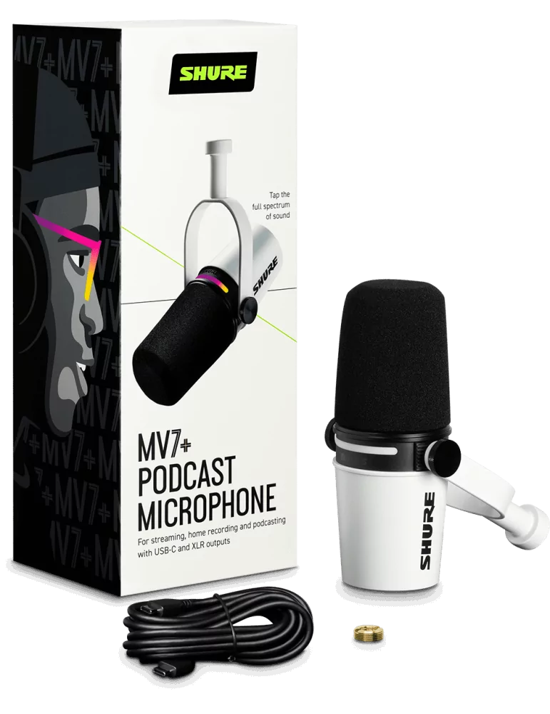 SHURE MV7 -W | MusicGoodDeal