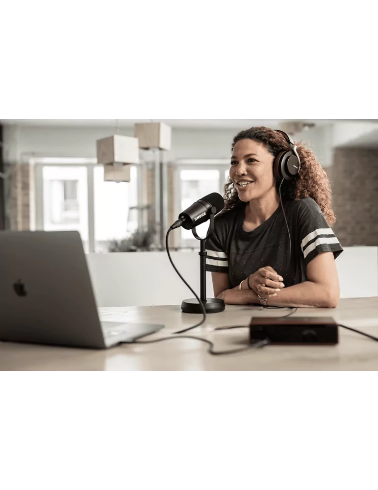  SHURE MV7X Dynamic cardioid podcast microphone XLR|MusicGoodDeal 