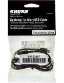 SHURE AMV-LTG Accessories - Micro USB - Lightning cable 1 m|MusicGoodDeal 