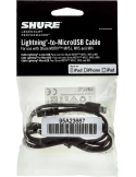  SHURE AMV-LTG15 Accessories - Micro USB - Lightning cable 38 cm|MusicGoodDeal 