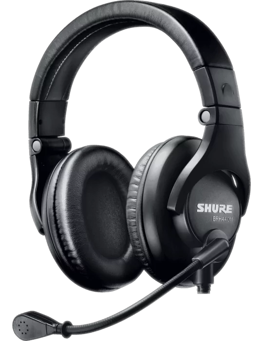  SHURE BRH440M-LC Mikrofon Kopfhörer Intercom zwei Ohrhörer|MusicGoodDeal 