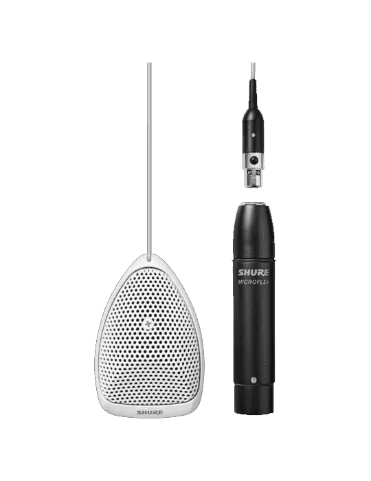  SHURE MX391W-A/O Miniature Surface Micros - White Omni Surface Effect Micro|MusicGoodDeal 