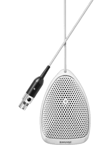  SHURE MX391W-A/O Miniature Surface Micros - White Omni Surface Effect Micro|MusicGoodDeal  2