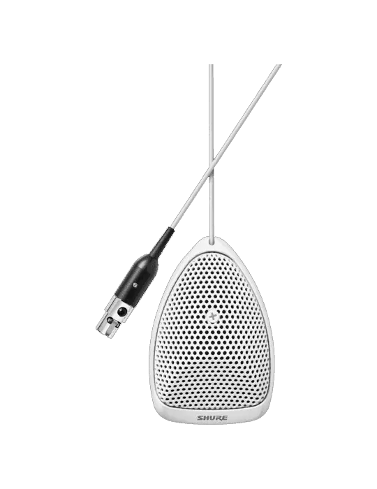  SHURE MX391W-A/O Miniature Surface Micros - White Omni Surface Effect Micro|MusicGoodDeal 