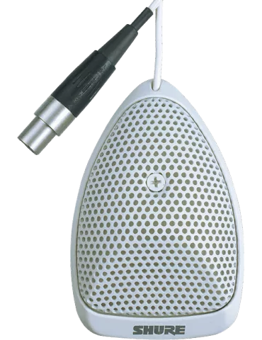  SHURE MX391W-A/C Miniature surface microphones - Mini white cardioid|MusicGoodDeal 