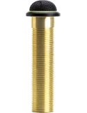  SHURE MX395B-C-LED Surface microphones button - Black LED cardioid button|MusicGoodDeal 