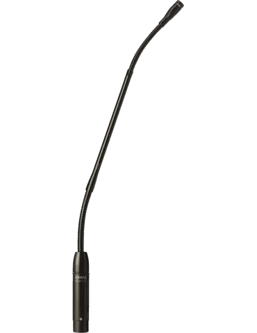 SHURE MX424-N Micros col de cygne classiques - 60 cm - sans capsule - préamp XLR