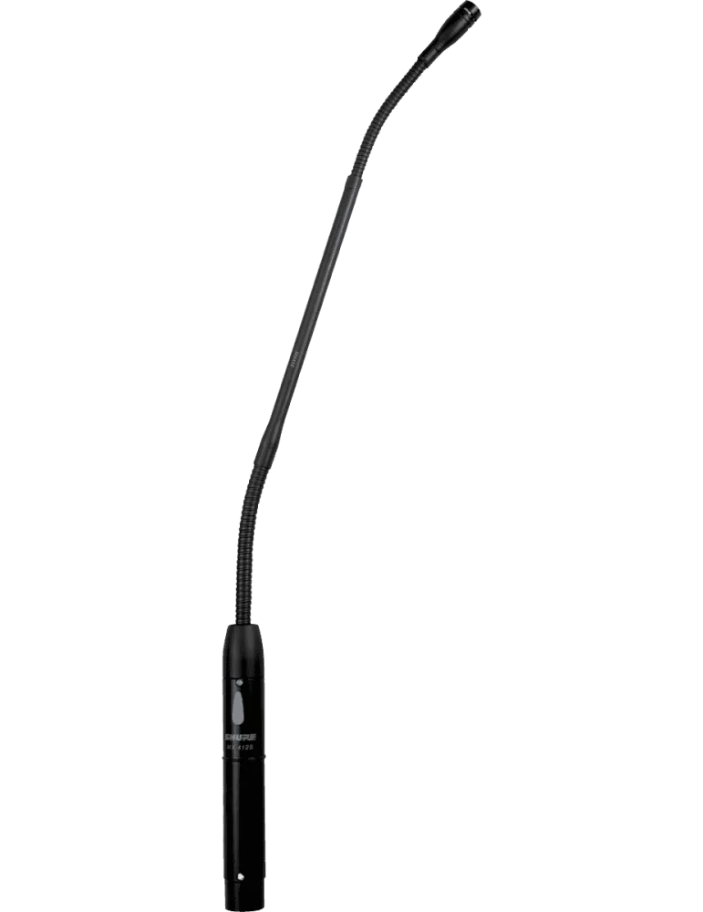  SHURE MX412S-N Micrófonos clásicos de cuello de cisne - 30Cm - Sin cápsula - Con Inter|MusicGoodDeal 
